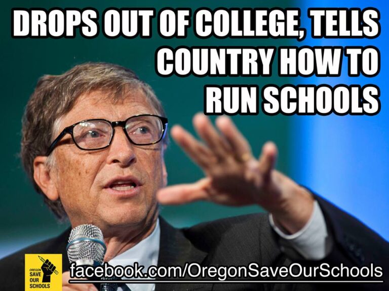 Do you sometimes wonder why the Seattle Times does so many puff pieces on Bill Gates and his failed education initiatives?
