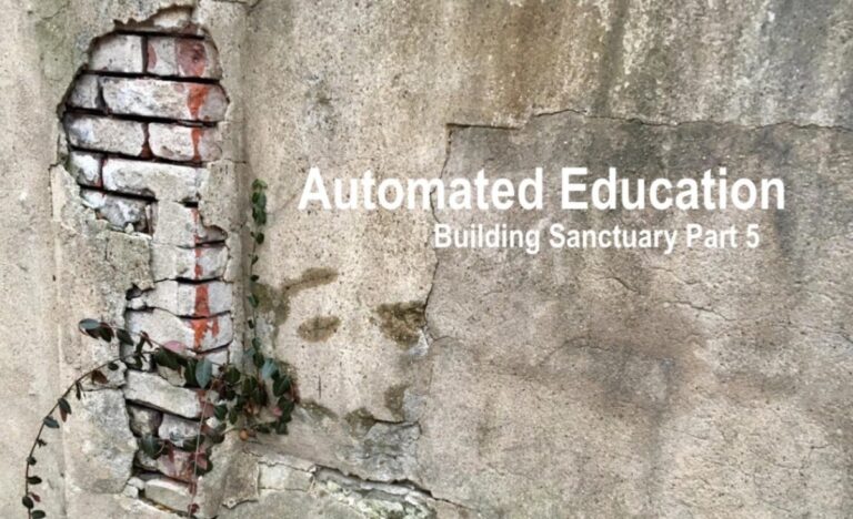 Building Sanctuary Part 5 – Seattle Education