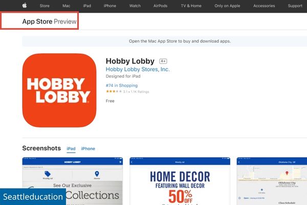 download hobby lobby app on app store