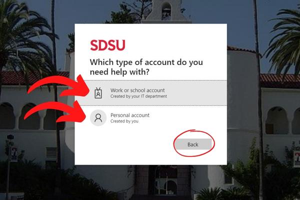 How To Reset SDSU Canvas Password