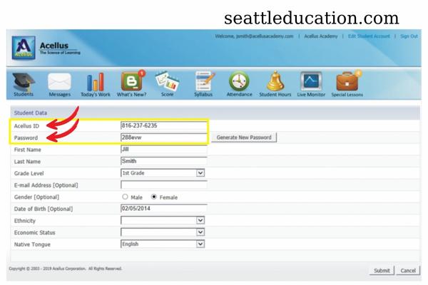 How to Find Student Acellus ID And Password
