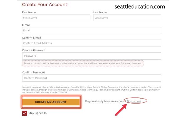 How to Create a New UAGC Student Account