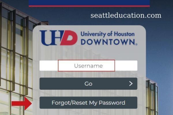 UHD Blackboard Login - Reset Password 