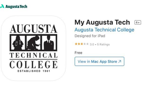 Augusta Tech Blackboard sign in on mobile app