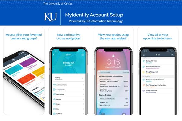 How to access the Canvas KU Mobile App