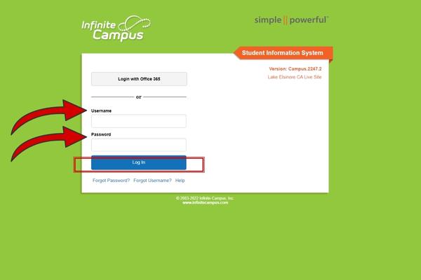 How to Access the Lake Elsinore Unified School District Canvas Login Page