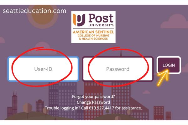Sign in for online students
