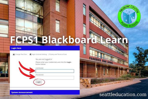 FCPS1 Blackboard Learn Login | Fauquier County Public Schools 