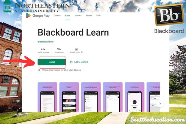 download blackboard learn by using mobile app