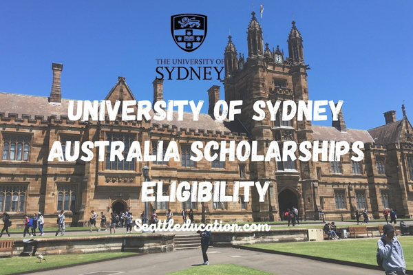 university of sydney australia scholarships eligibility