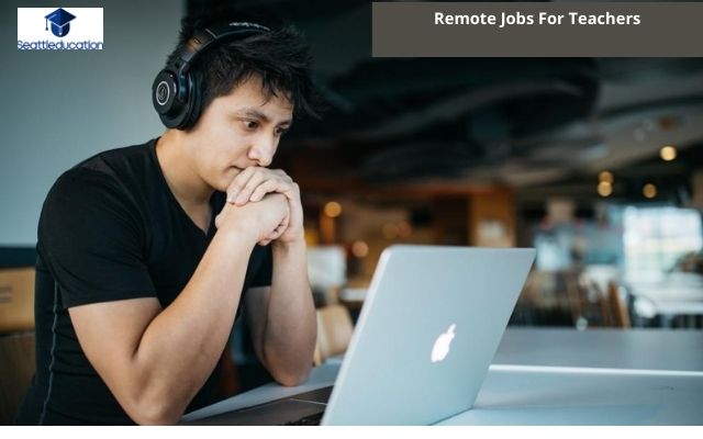 Remote Jobs For Teachers