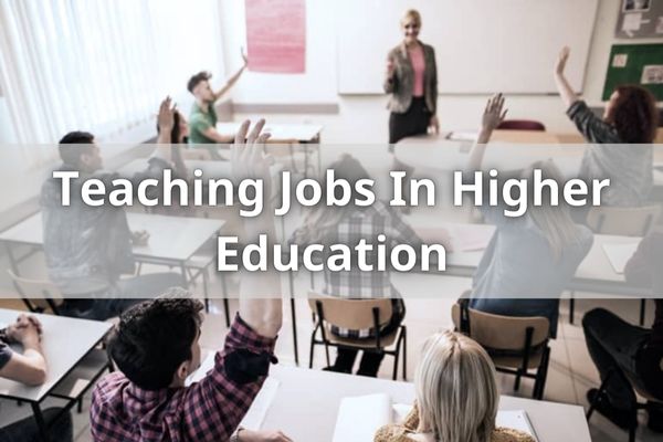 Teaching Jobs In Higher Education