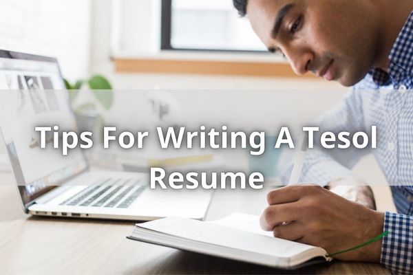 Tips For Writing A Tesol Resume