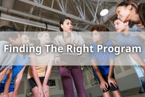 Finding The Right Program