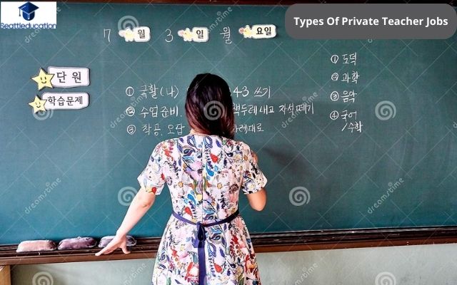 Types Of Private Teacher Jobs
