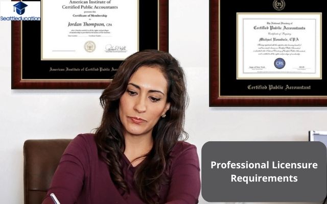 Professional Licensure Requirements